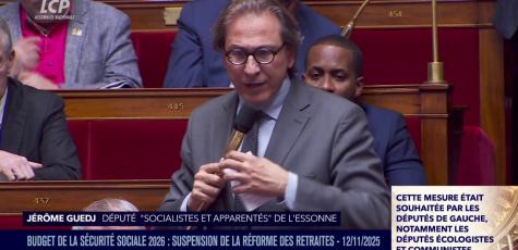 Jérôme Guedj, le 12 novembre 2025.