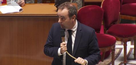 Sébastien Lecornu à l'Assemblée nationale, le 3 décembre 2025.