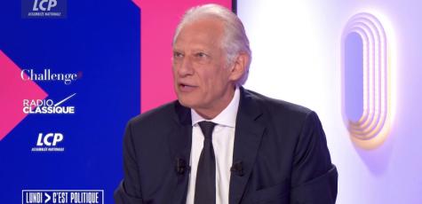 Dominique de Villepin sur le plateau de Lundi C'est Politique, le 19 janvier 2026