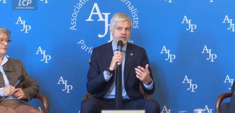 Laurent Wauquiez, le 21 janvier 2026.