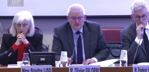 Brigitte Liso et Olivier Falorni.