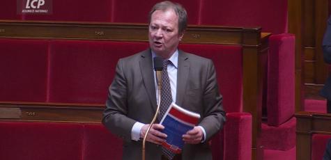 Stéphane Peu à l'Assemblée nationale, le 26 février 2026