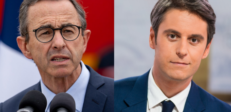 Bruno Retailleau et Gabriel Attal