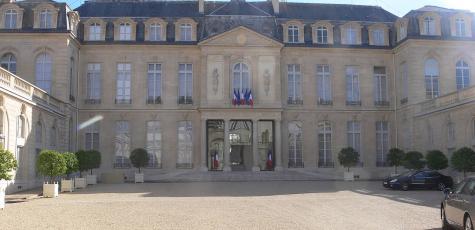 L'Elysée, à Paris. 