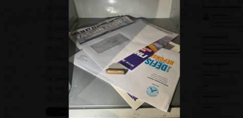 Tweet de Yassin Zeghli