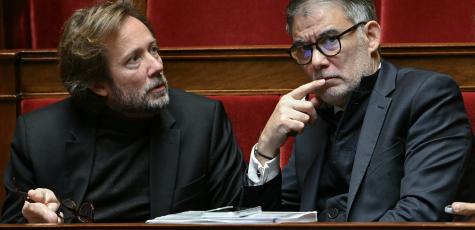 Boris Vallaud et Olivier Faure à l'Assemblée nationale - 11/05/2026