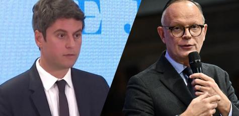 Gabriel Attat et Edouard Philippe