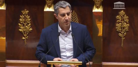 François Ruffin à l'Assemblée nationale