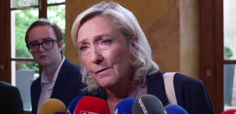 Marine Le Pen à l'Assemblée nationale, le 9 juin 2026 (© LCP)