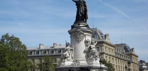 La place de la République à Paris (© LCP)