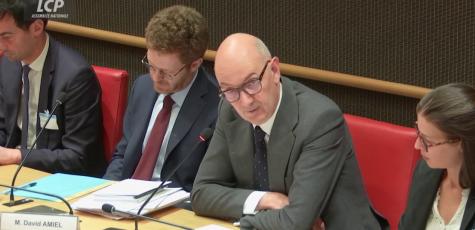 David Amiel et Roland Lescure à l'Assemblée nationale, le 16 juin 2026 (© LCP)