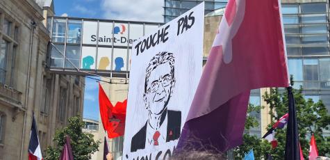 Selon les insoumis, 26.000 personnes ont assisté au premier meeting de Jean-Luc Mélenchon.