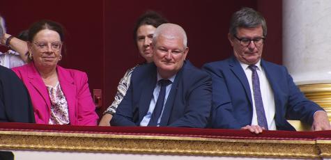 Olivier Falorni à l'Assemblée nationale, le 15 juillet 2026