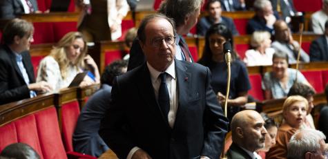 François Hollande, le 7 juillet 2026 à l'Assemblée nationale.