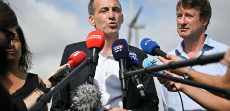 Raphaël Glucksmann et Yannick Jadot, le 25 août 2026