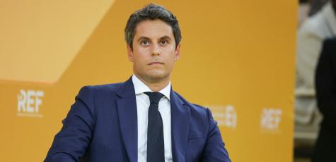 Gabriel Attal à la rentrée du Medef, le 27 août 2026.