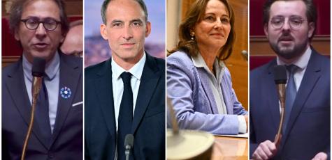 Jérôme Guedj, Raphaël Glucksmann, Ségolène Royal et Philippe Brun