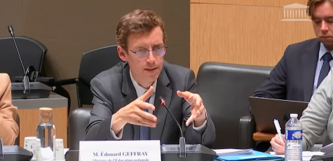 Le ministre de l'Education nationale, Edouard Geffray, le 17 septembre.