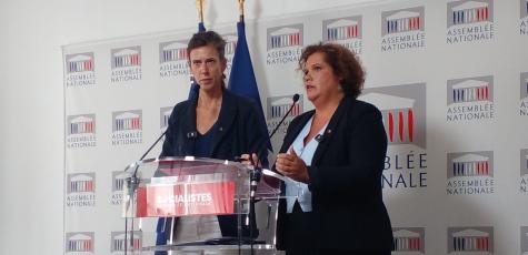 Sandrine Runel et Estelle Mercier à l'Assemblée nationale - 16 septembre 2026