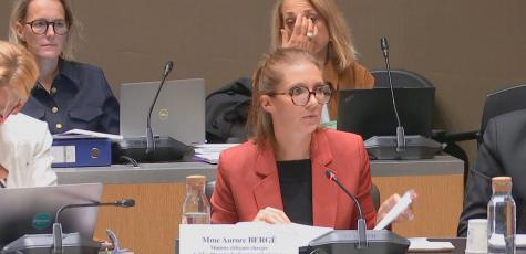 La ministre Aurore Bergé, le 16 septembre 2026