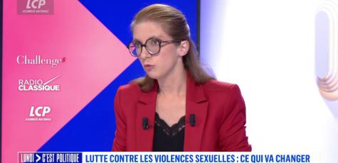 Aurore Bergé, le 14 septembre 2026.