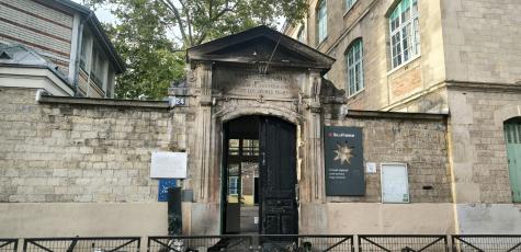 La façade du lycée Roger Verlomme, le 2 octobre 2026 (© Maïté Frémont LCP)