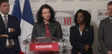 Les députés du groupe Socialistes, le 6 octobre 2026