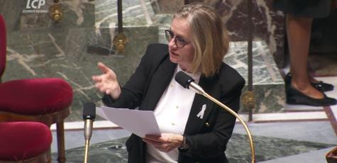 La rapporteure générale, la socialiste Céline Thiébault-Martinez.