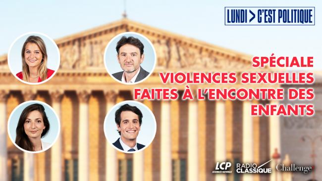 LCP, Monday It’s Politics – Special broadcast – Sexual violence: towards "a complete law" ?