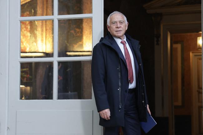 François Patriat, sénateur Renaissance de Côte-d'Or et président du groupe RDPI, décédé le 19 août 2026 à 83 ans — AFP / LCP