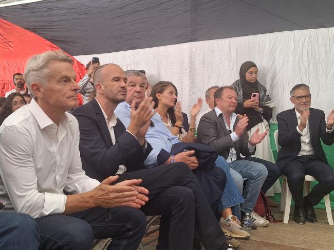 Présidentielle: à la Fête de l'Huma, Fabien Roussel au défi de prouver l'utilité d'une candidature communiste | LCP