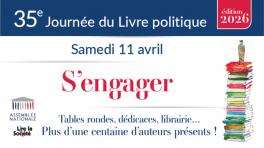 35ème Journée du Livre Politique à l'Assemblée nationale