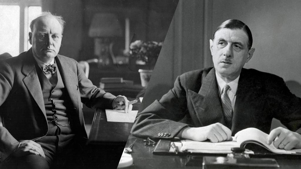 De Gaulle versus Churchill