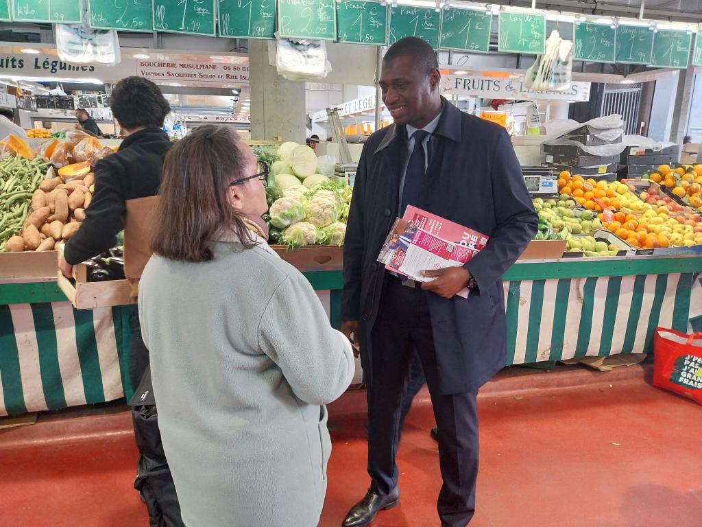 Oumarou Doucouré à La Courneuve