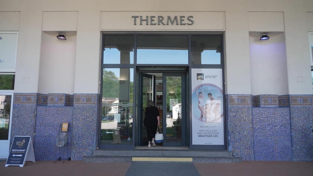 Sébastien Humbert prend soin des cures thermales