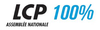 Logo LCP Assemblée Nationale 100%